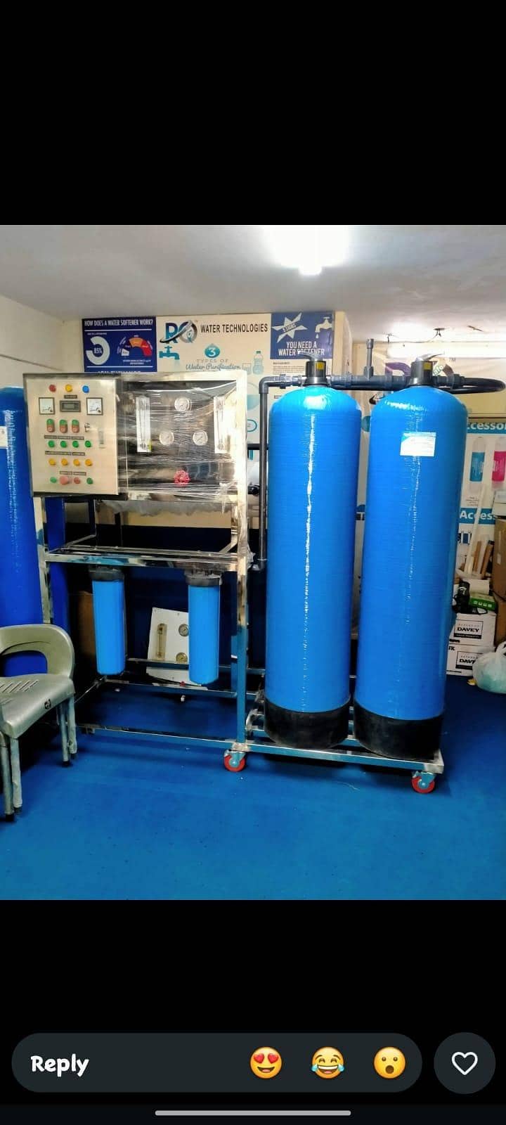 RO PLANT 5000 GPD complete setup 2