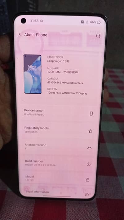 One Plus 9 pro non pta