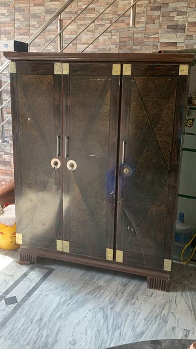 3-Door Metal Almirah / Wardrobe – Rs. 30,000