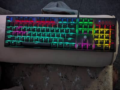 HP GK100F Mechanical Gaming Keyboard | RGB | Multiple Lightning Effect