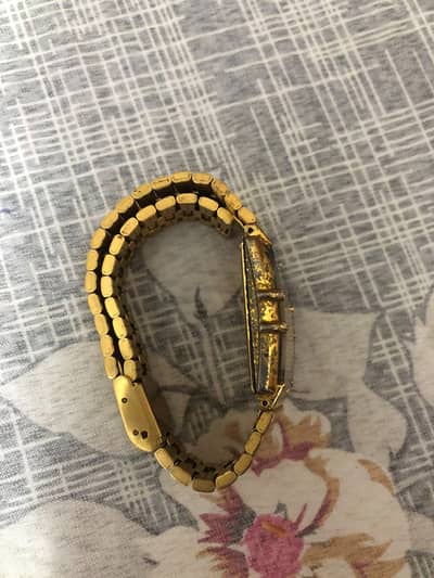 22k Electroplated Gold Swister Watch