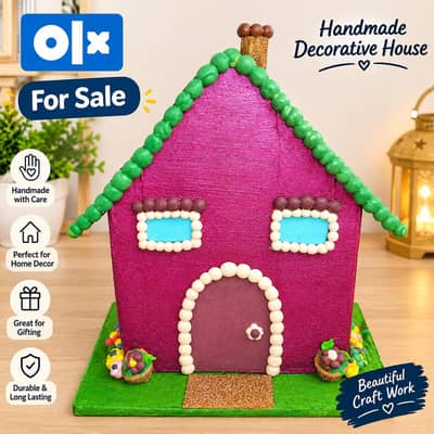  Handmade Decorative House – For Sale 
