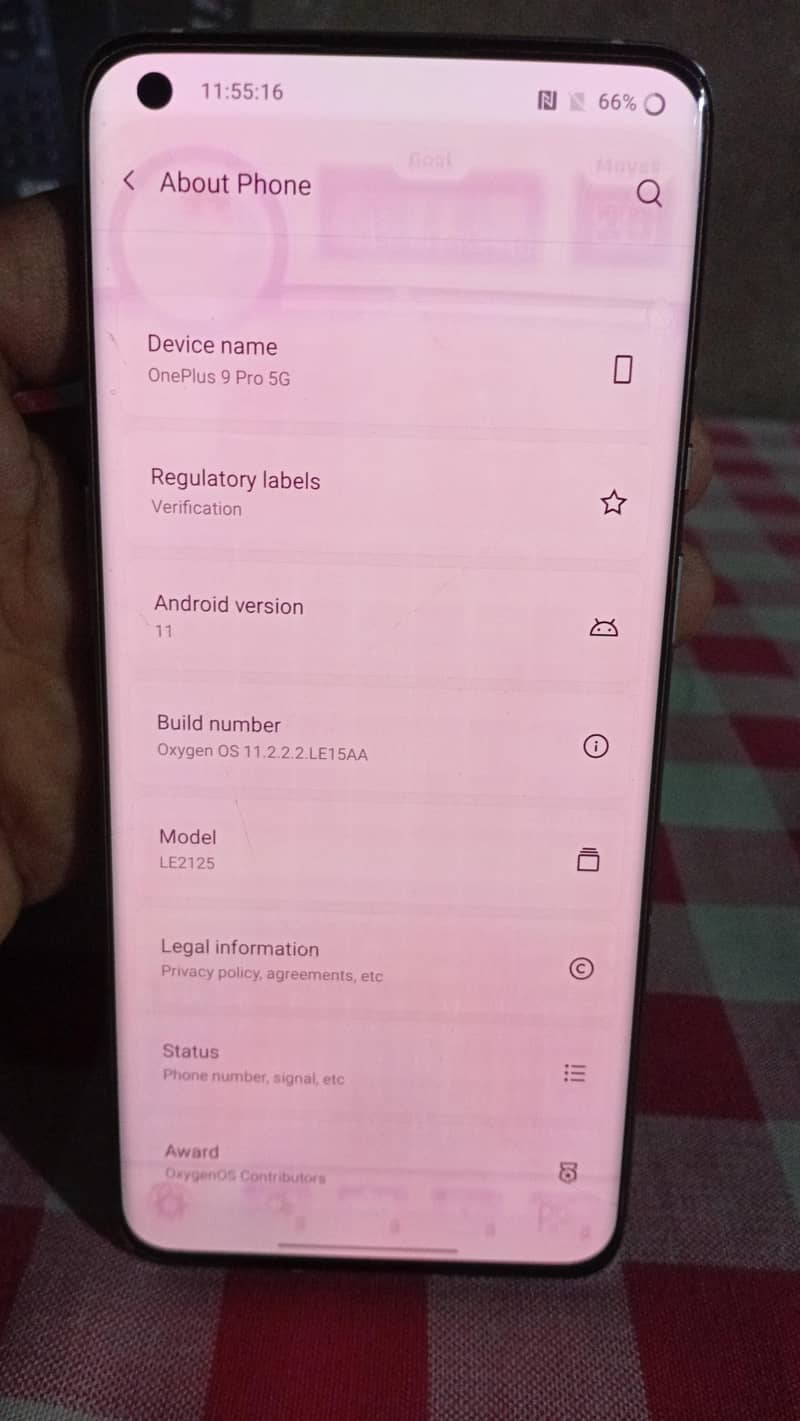 One Plus 9 pro non pta 2