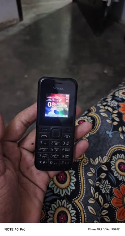 Nokia 105 dual sim PTA approved box and charger available