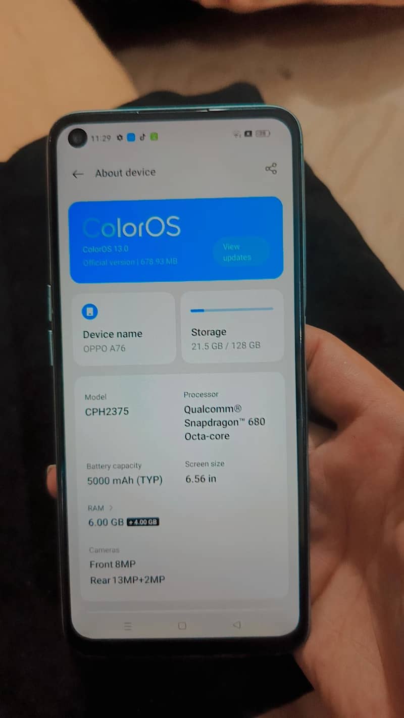 OPPO A76 3