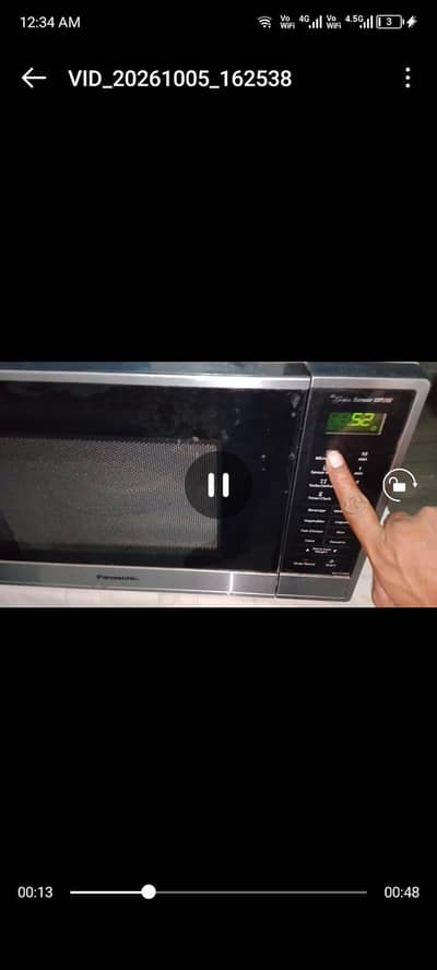 Panasonic inverter microwave oven for sale