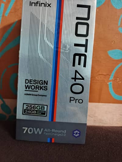 INFINIX NOTE 40 PRO 12/256 10 BY 10 CONDITION READ DIS