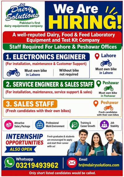 Mechanical or electrical engineer