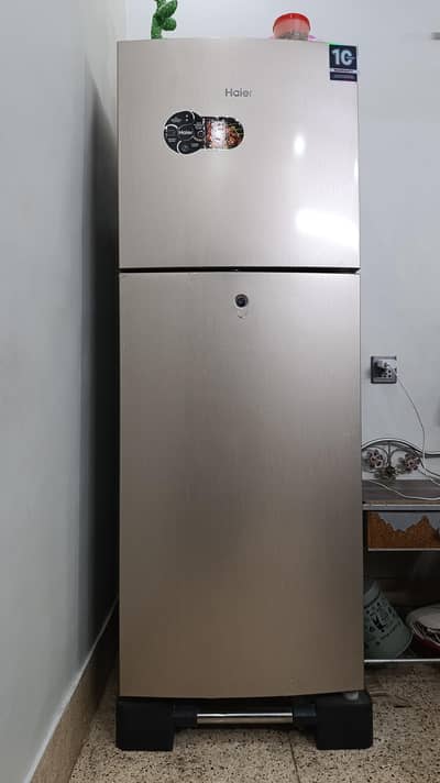Haier Refrigerator - HRF-276 (Gold-Metal) Box Pack (6 Months Used)
