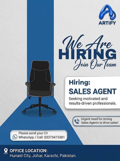 Urgent Hiring: Chat-Based Sales Agent Required - Artify