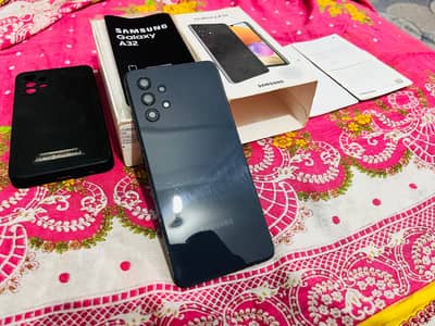 Samsung galaxy A32 with complete box