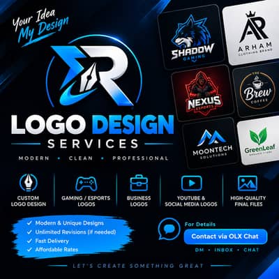 Custom Logo Design | Modern & Professional Logos
