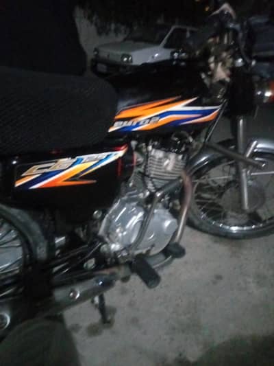honda 125 black janean