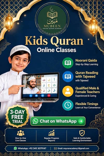 Online Quran Classes for kids
