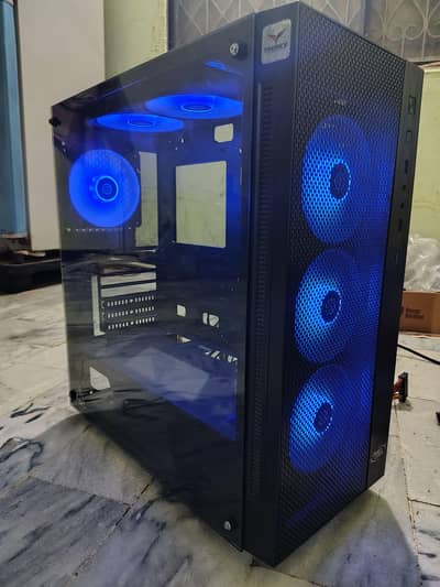 Gaming Case With 6 ARGB Fans | Deepcool Mattrexx 55 Mesh