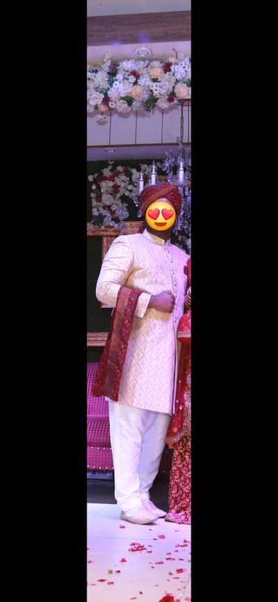 Sherwani with kulla and khusse