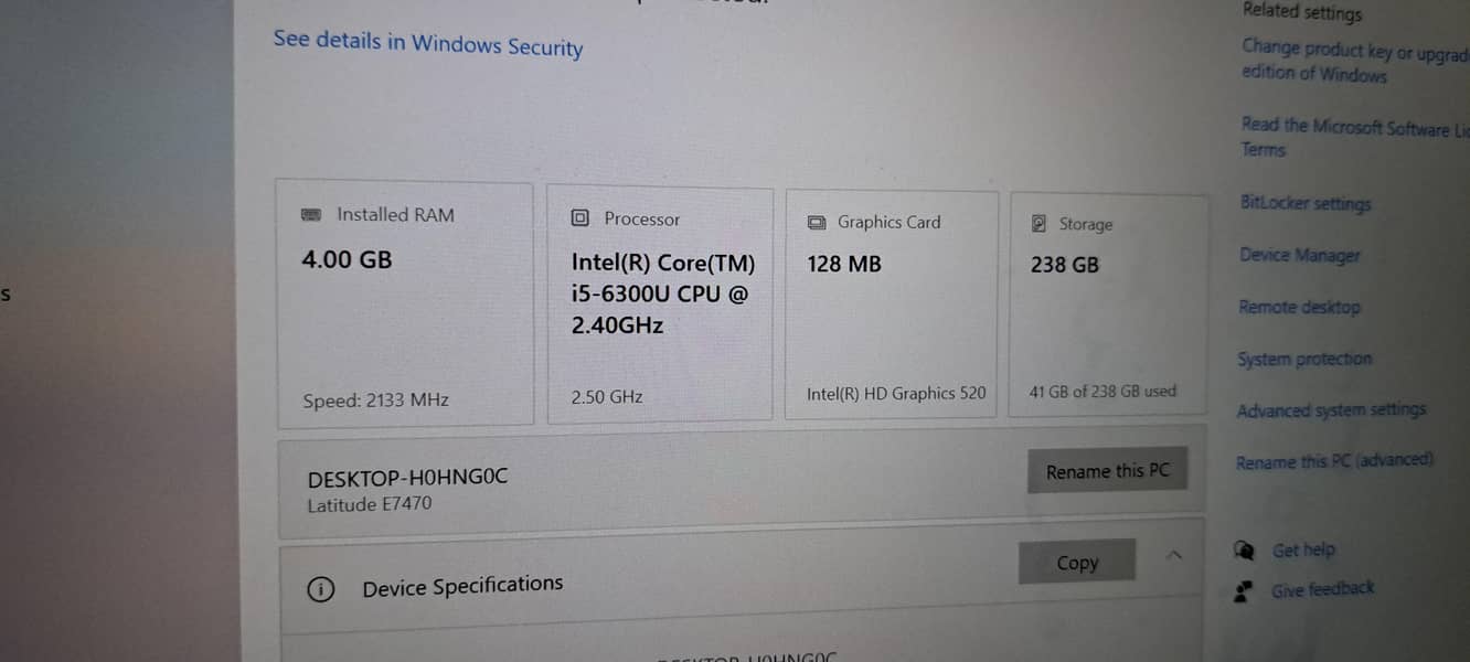 Latitude E 7470 2
