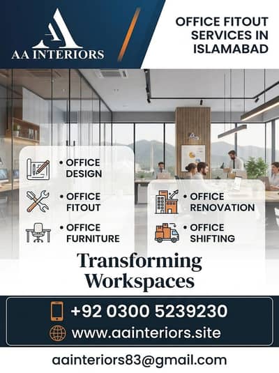 home and office renovation services in Islamabad