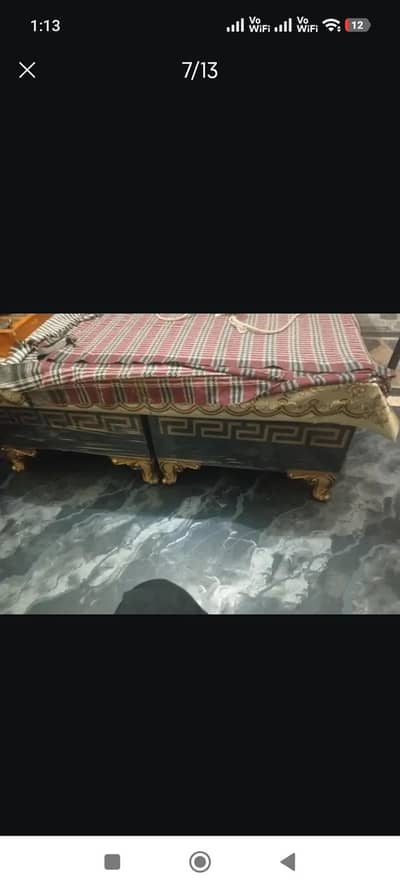 sofa set with table set