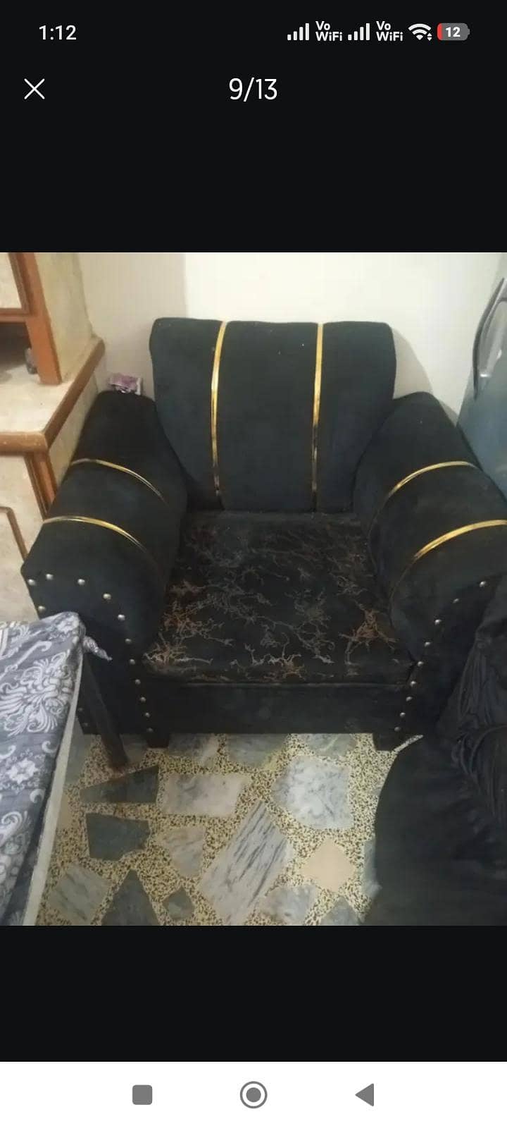 sofa set with table set 4