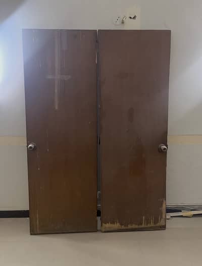 Two wooden doors for sale