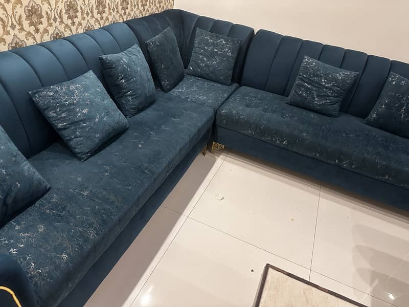 L shaped seven seated sofas 2