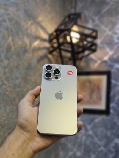 iPhone 15 Pro Max 512GB | PTA Approved | 85% Battery | 10/10