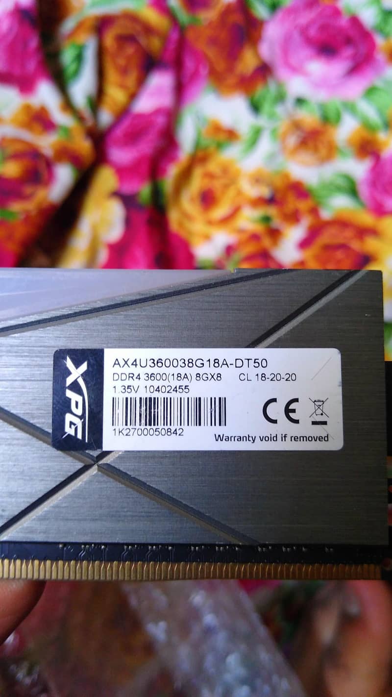 XPG Spectrix D50 Ddr4 1x8GB Single Stick - Computer Components - 1120176039