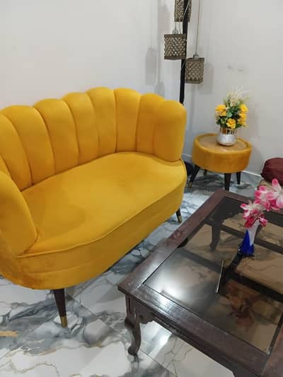 2 Seater Sofa Set & 4 seater Dining