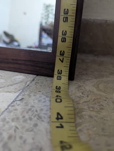 Mirror wooden frame