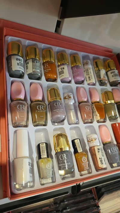 Nail polishes