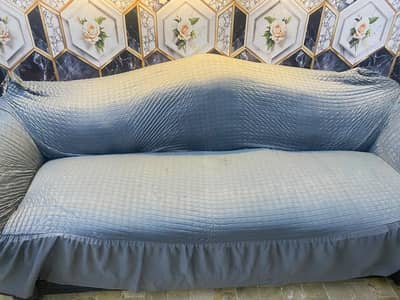 5 seater sofa set with cover   03122783110