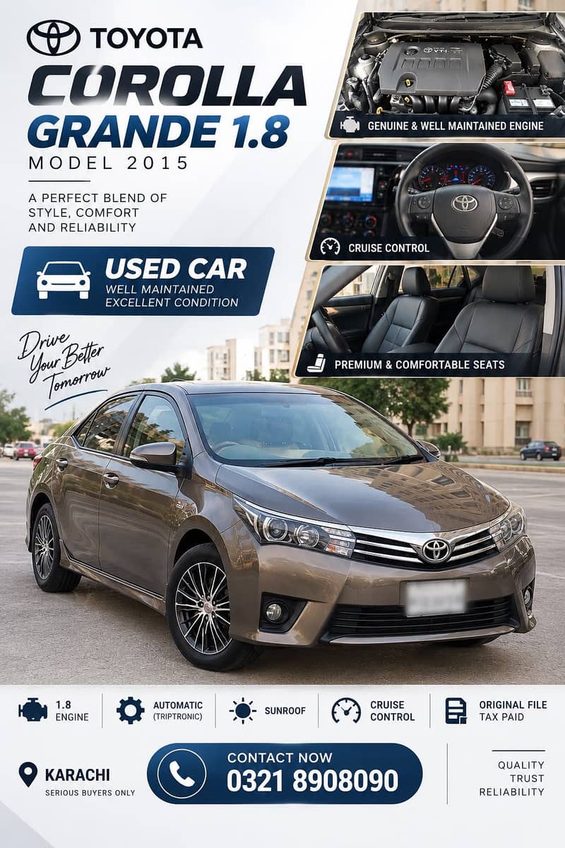 Toyota Corolla Grande 1.8 0