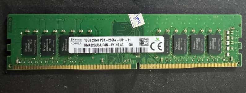 16GB DDR4 Ram 2666 MHZ for Desktop CL19