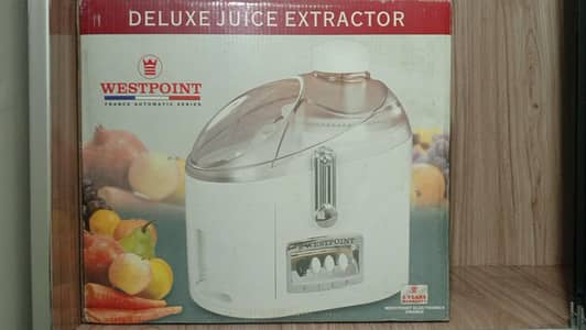 new juice machine