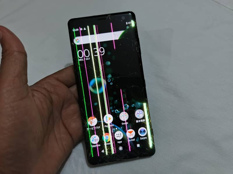 Sony XZ3 panel broken 0