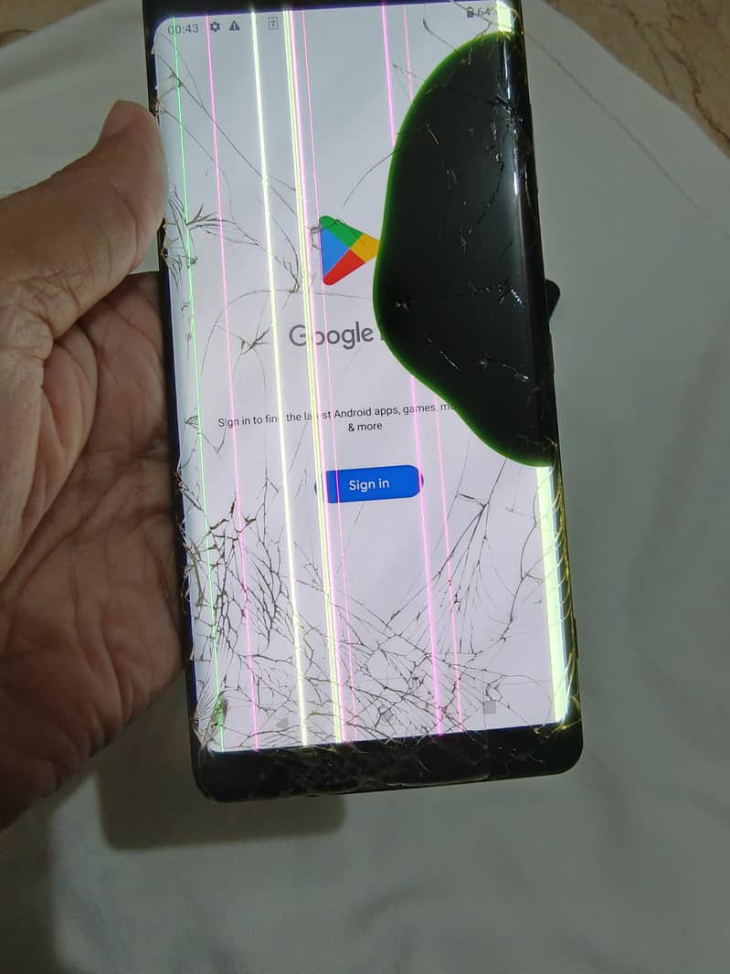 Sony XZ3 panel broken 3