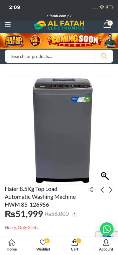 Haier washing machine full automatic