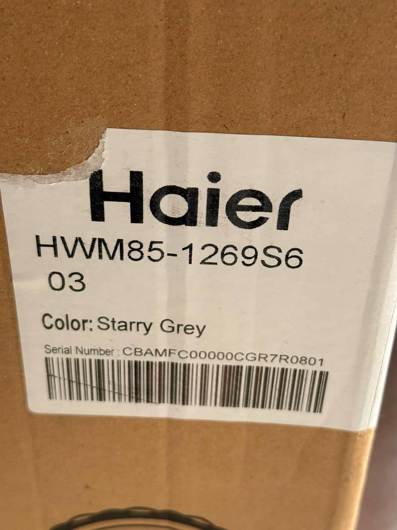 Haier washing machine full automatic 3
