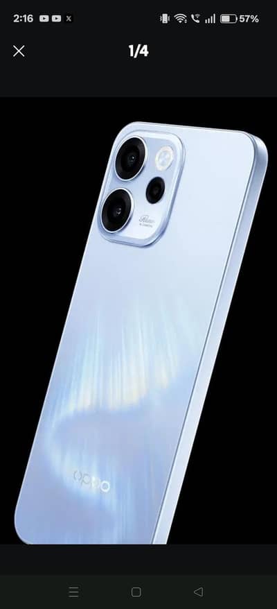 Oppo Reno 15f One Hand Use look like a Fresh New