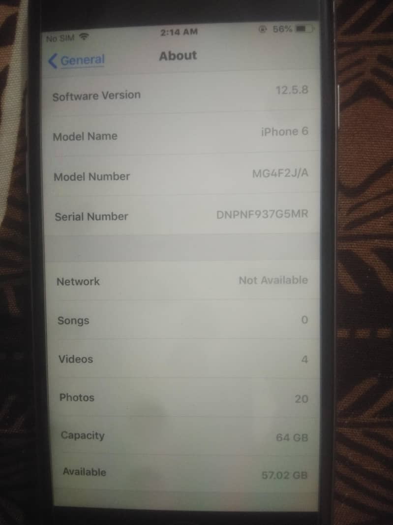 Apple iPhone 6 5