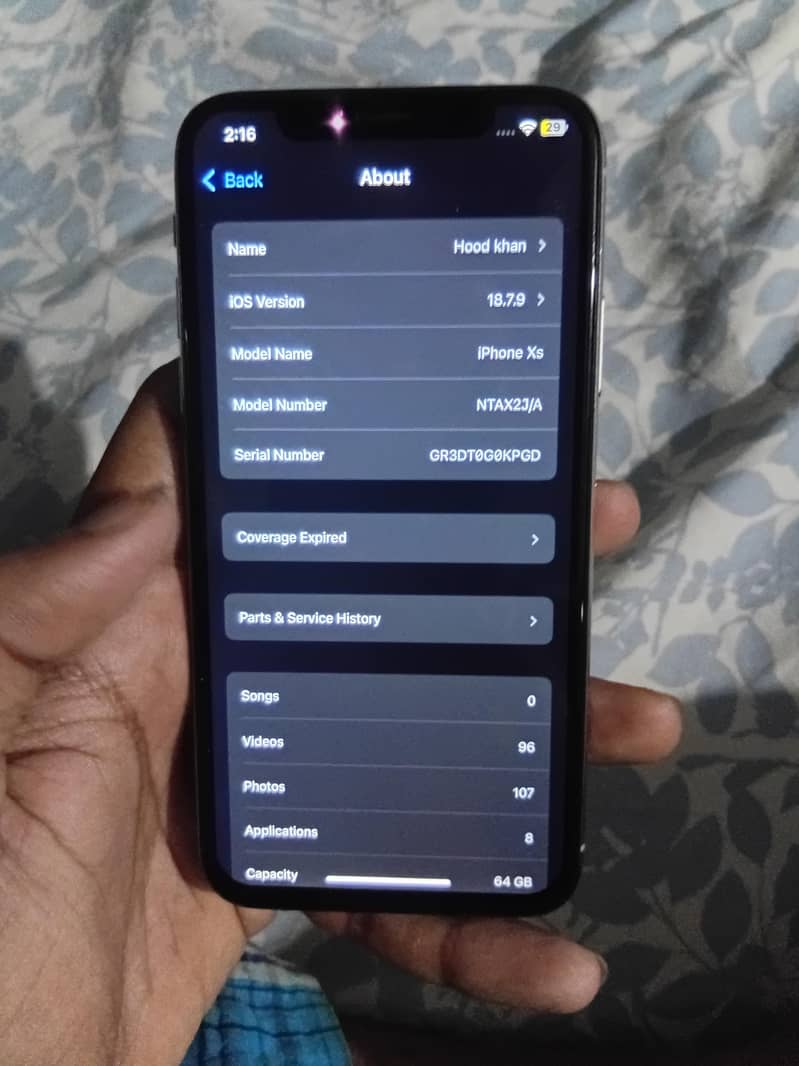 Apple iPhone XS 5
