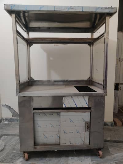 Stainless steel fries counter for sale