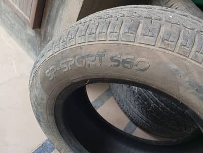 tyre 3 ok hain slighty used 1 damage h