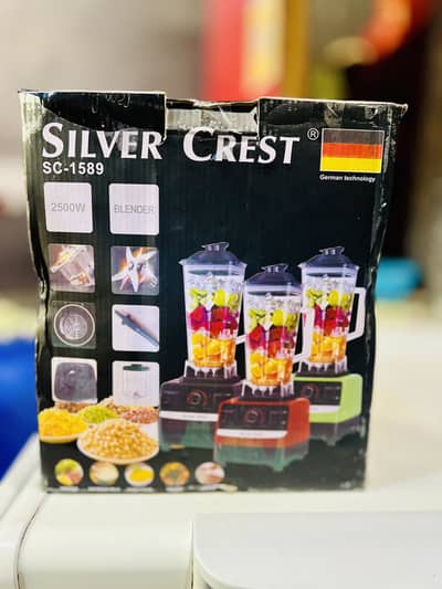 SILVER CREST (sc-1589) 3 piece juicer