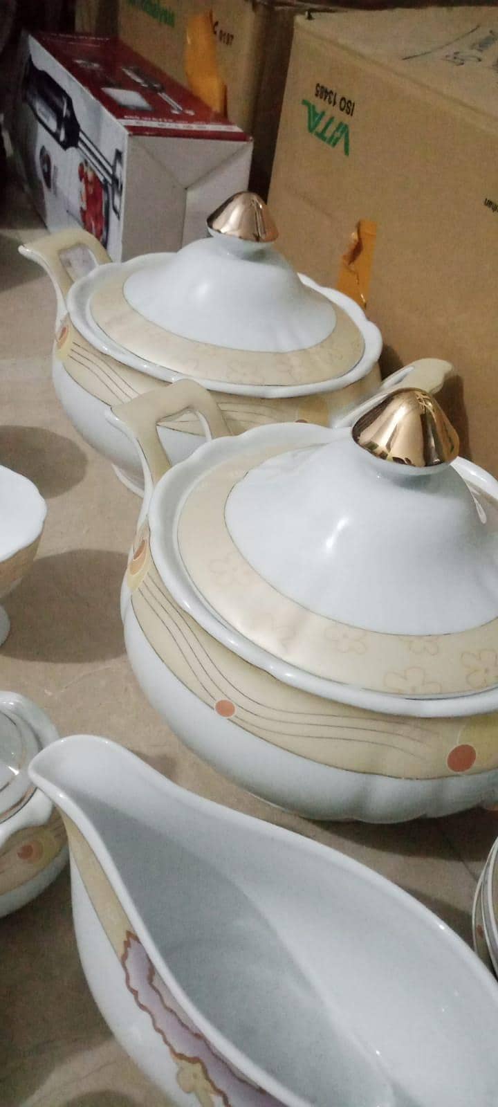 glass dinner set 4