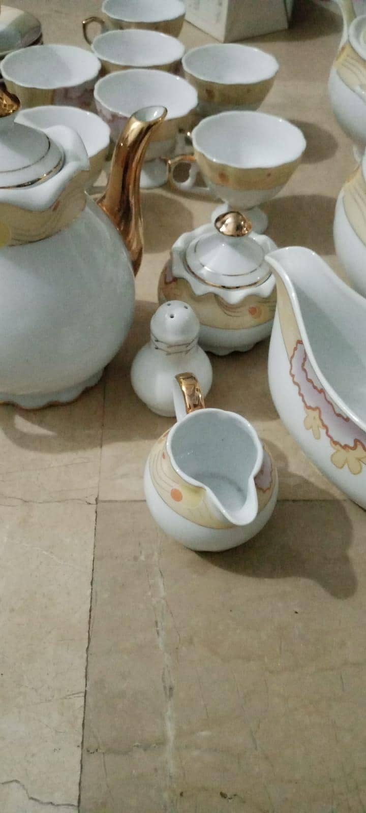 glass dinner set 6