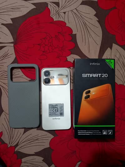 Infinix Smart 20 new model 4+4. rem. storage 64 gb