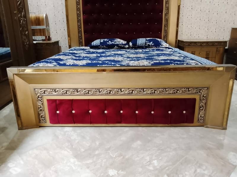 Bed with spring Mattress 2