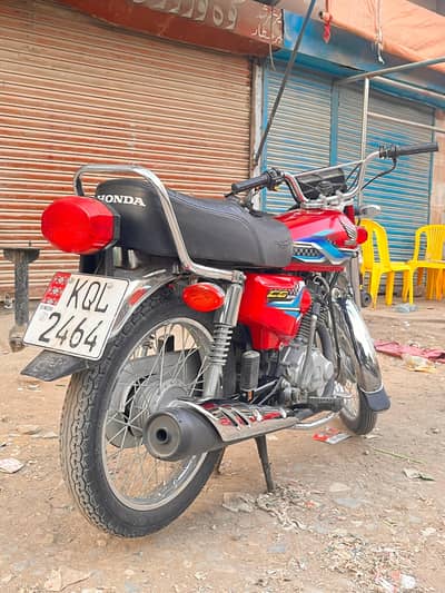 CG 125 2024 Karachi Number